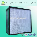 Industry 0.3um Fiberglass Aluminum Separator Deep-Pleated HEPA Filters